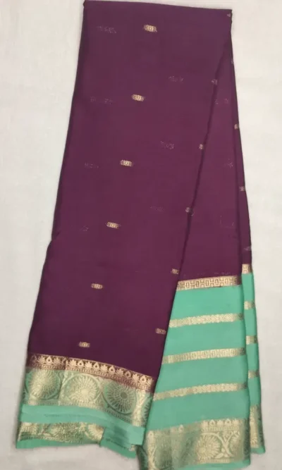 1000290534 Soft Silk Bleached Cedar Color With Dark Sea Green Border