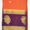 1000290569 Anushree Butta Orange Color with Maroon Border