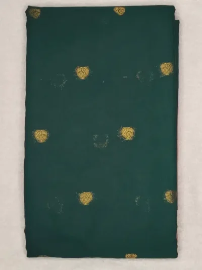 Anushree Butta Green Color With Pink Border