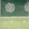 Karunadu Sarees Avocado Drab Color With Green Border