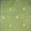 Karunadu Sarees Avocado Drab Color With Green Border