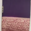4-IMG_20260125_172323 Pure Semi Silk Old Purple Color With Camelot Border