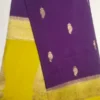 5IMG_20260125_134531 Pure Semi Silk Balance Purple Color With Gold Border